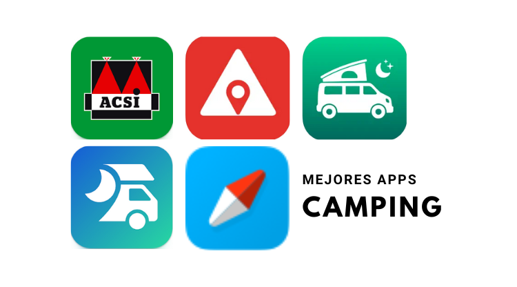 Las mejores apps para camping