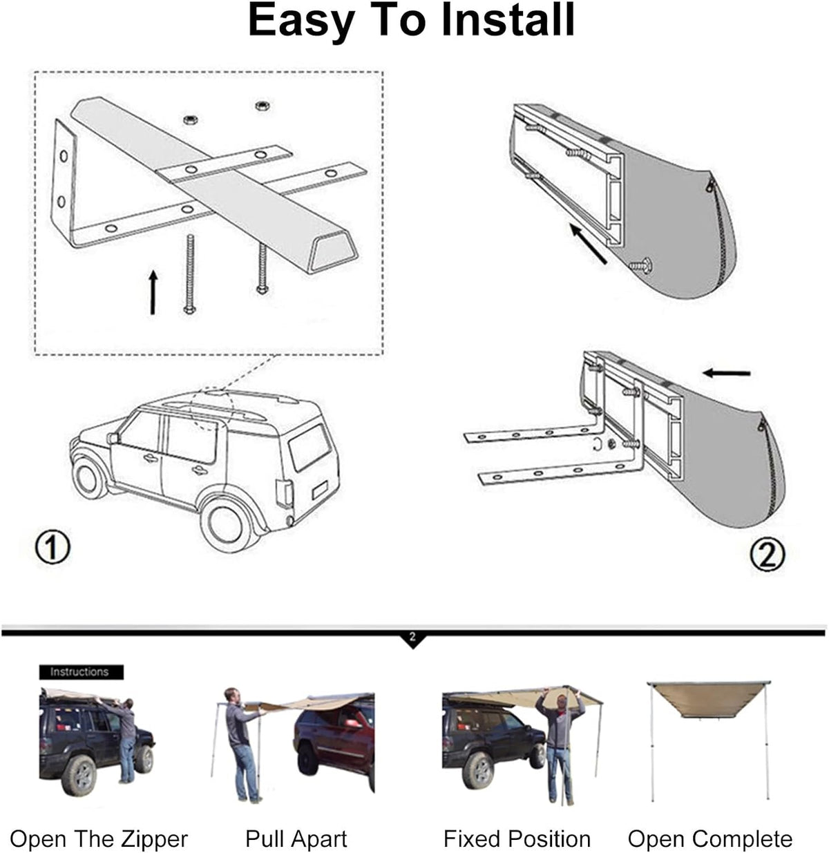 Toldo para coche