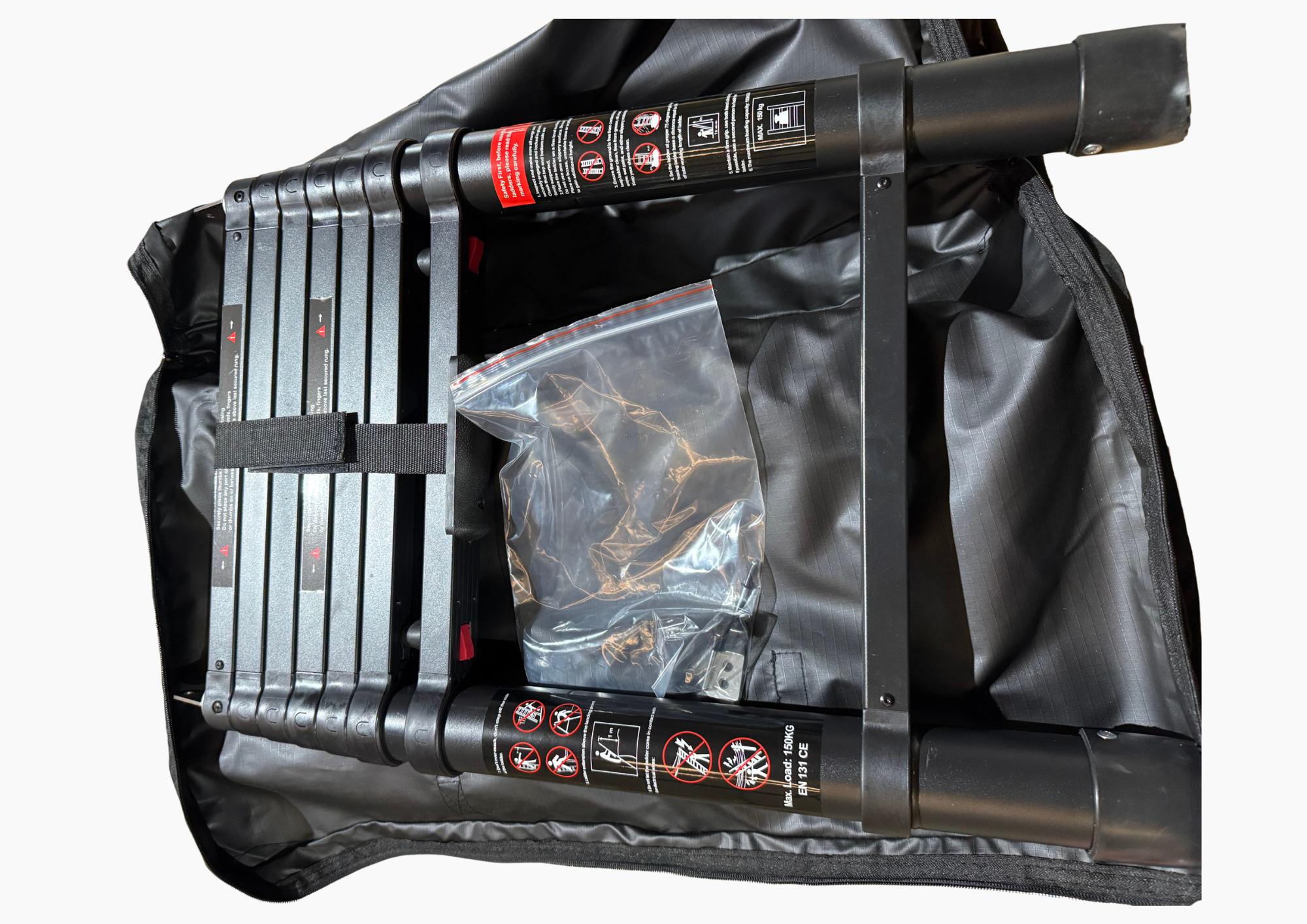 Escalera telescópica de aluminio - Imagen 3